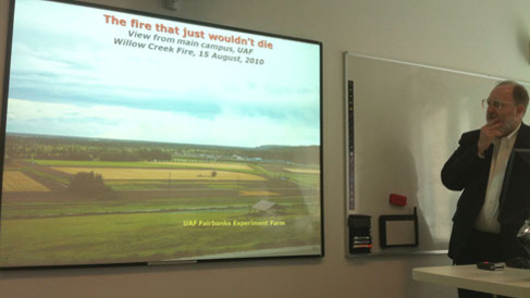 Glen Juday at the Climate History Seminar