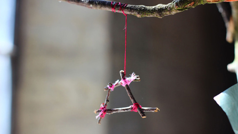 hanging ornament creation