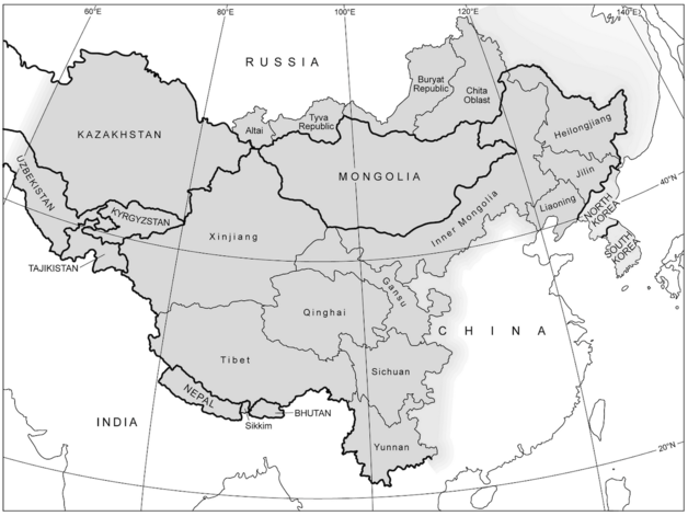 Regional map