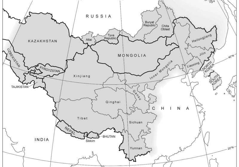 Regional map