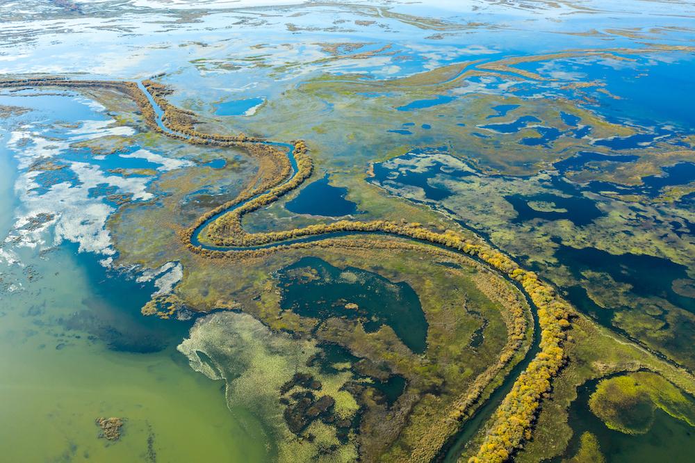 The Selenga Delta: A bird's-eye view
