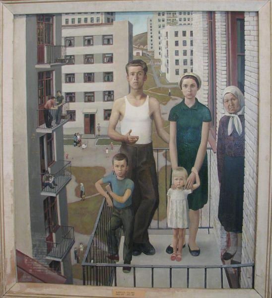 Family Portrait by Boris Davydov, 1972-1974