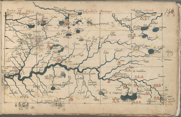 Selenga 17th Century Map
